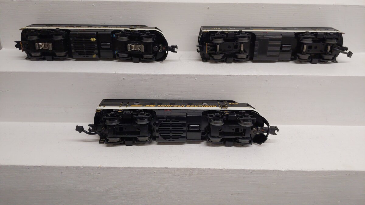 MTH 30-2993-1 NS F-3 ABA Diesel Engine Set w/Proto-Sound 2.0 #4270/4271/4275 EX/Box