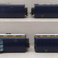 MTH 30-67446 O Chesapeake & Ohio 60’ Streamlined ABS Passenger Set (Set of 4) EX/Box