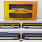 MTH 30-67446 O Chesapeake & Ohio 60’ Streamlined ABS Passenger Set (Set of 4) EX/Box