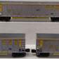 Lionel 6-17421 O Gauge CSX Rotary Bathtub Gondolas (Set of 3) EX/Box