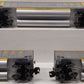 Lionel 6-17421 O Gauge CSX Rotary Bathtub Gondolas (Set of 3) EX/Box