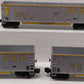 Lionel 6-17421 O Gauge CSX Rotary Bathtub Gondolas (Set of 3) EX/Box