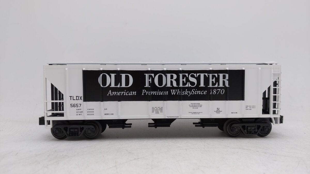 MTH 30-75623 O Old Forester Whisky PS-2 Discharge Hopper Car #5657 EX/Box