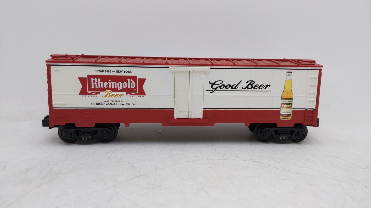 MTH 30-7883 O Gauge Rheingold Beer Modern Reefer Car EX/Box