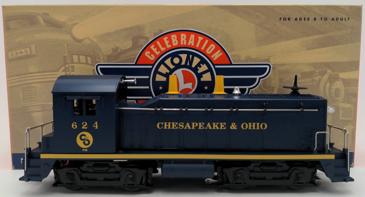 Lionel 6-18978 O Gauge PWC C&O NW-2 Diesel Switcher #624 EX/Box