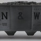 Lionel 6-19325 N&W 4-Bay Weathered Hopper w/ Coal Load #6446 EX/Box