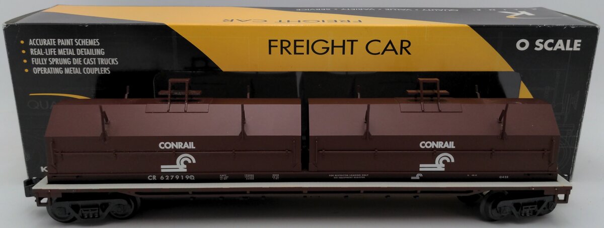 K-Line K676-1412 O Gauge Conrail Coil Car EX/Box