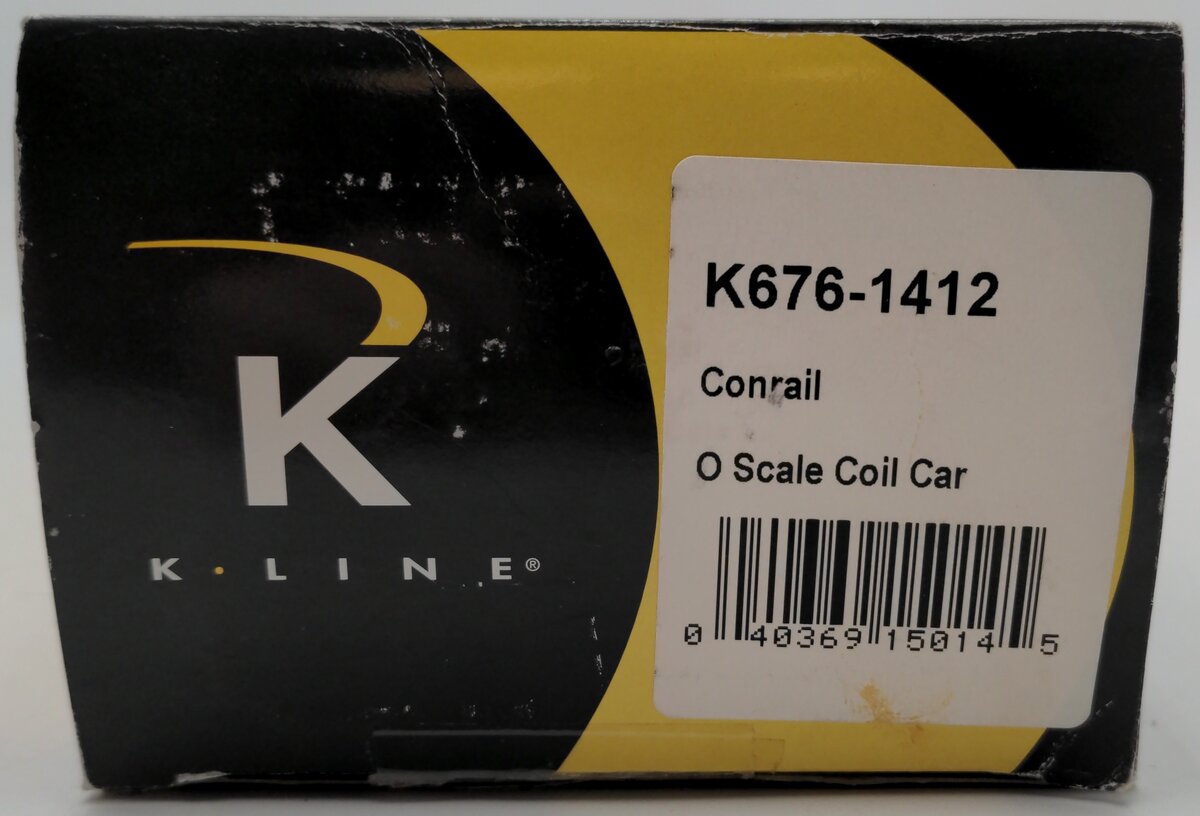 K-Line K676-1412 O Gauge Conrail Coil Car EX/Box