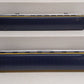 MTH 30-67447 Chesapeake & Ohio 2-Car 60’ Streamlined ABS Sleeper/Diner V2 EX/Box