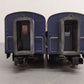 MTH 30-67447 Chesapeake & Ohio 2-Car 60’ Streamlined ABS Sleeper/Diner V2 EX/Box