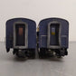 MTH 30-67447 Chesapeake & Ohio 2-Car 60’ Streamlined ABS Sleeper/Diner V2 EX/Box