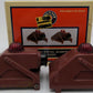 Lionel 6-62283 O and 0-27 Scale Die-Cast Metal Illuminated Bumpers (Box of 2) EX/Box