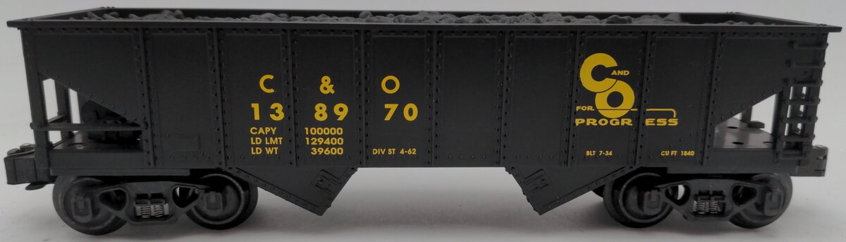 O Scale Chesapeake & Ohio Hopper Car #138970 EX