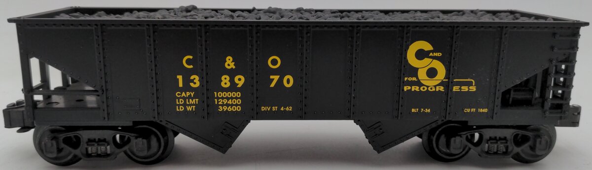 O Scale Chesapeake & Ohio Hopper Car #138970 EX
