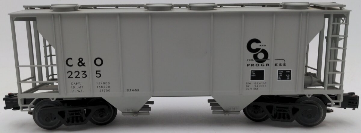 O Gauge Chesapeake & Ohio Hopper Car #2235 VG