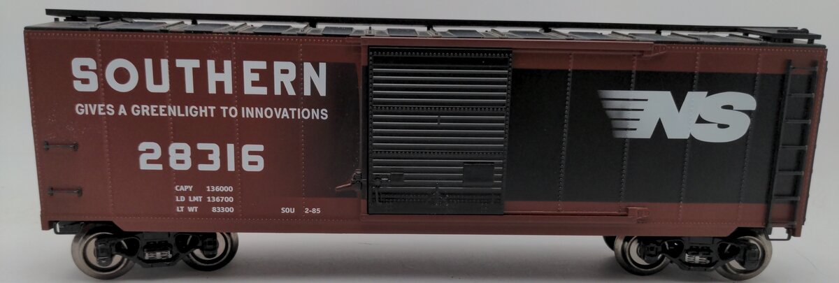 K-Line K765-2011 O Gauge Southern Boxcar #28316
