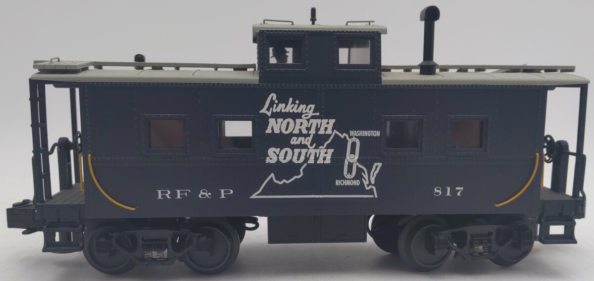 MTH  30-77117 O Gauge Richmond, Fredericksburg & Potomac Steel Caboose EX
