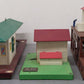 Lionel 145/352/356 Vintage O Operating Gateman, Freight Station, & Gateman (3)