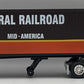 Lionel O Gauge Illinois Central Railroad Semi Truck & Trailer LN/Box