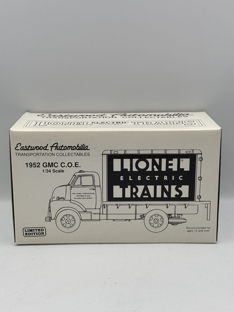 First Gear 19-0108 1:34 Scale 1952 GMC C.O.E Eastwood Automobilia Lionel Truck EX/Box