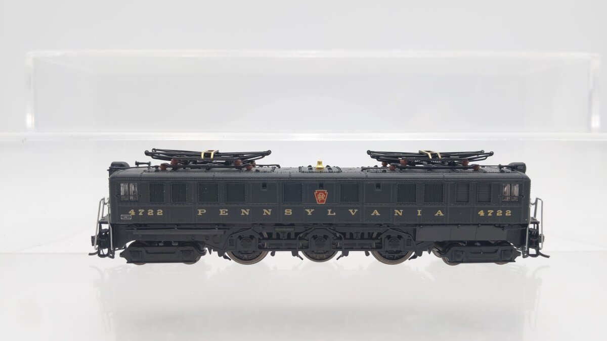 Broadway Limited 3959 N PRR P5a Boxcab Freight Type with Sound/DC/DCC #4722 EX/Box