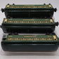 Lionel O Vintage Prewar Pullman Tinplate Passenger Cars #2641 #2640 [3] VG/Box