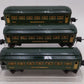 Lionel O Vintage Prewar Pullman Tinplate Passenger Cars #2641 #2640 [3] VG/Box