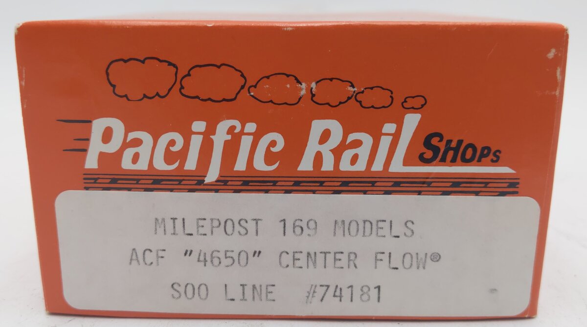 Pacific Rail 4650 S Scale SOO Line ACF Center Flow Hopper Kit #74181 - Assembled EX/Box