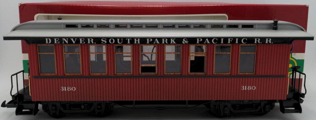 LGB 3180 Denver,South Park & Pacific Passenger Car EX/Box