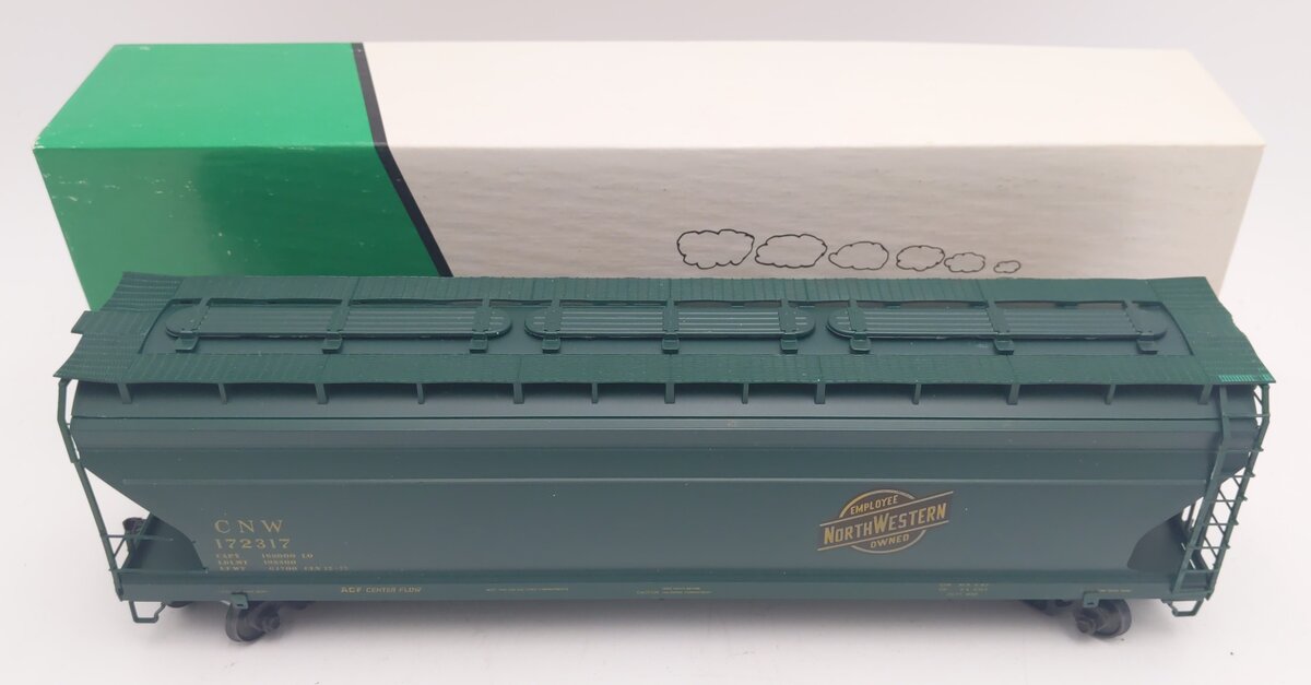Pacific Rail 4650 S Scale C&NW ACF Center Flow Hopper Kit #172317 - Assembled EX/Box