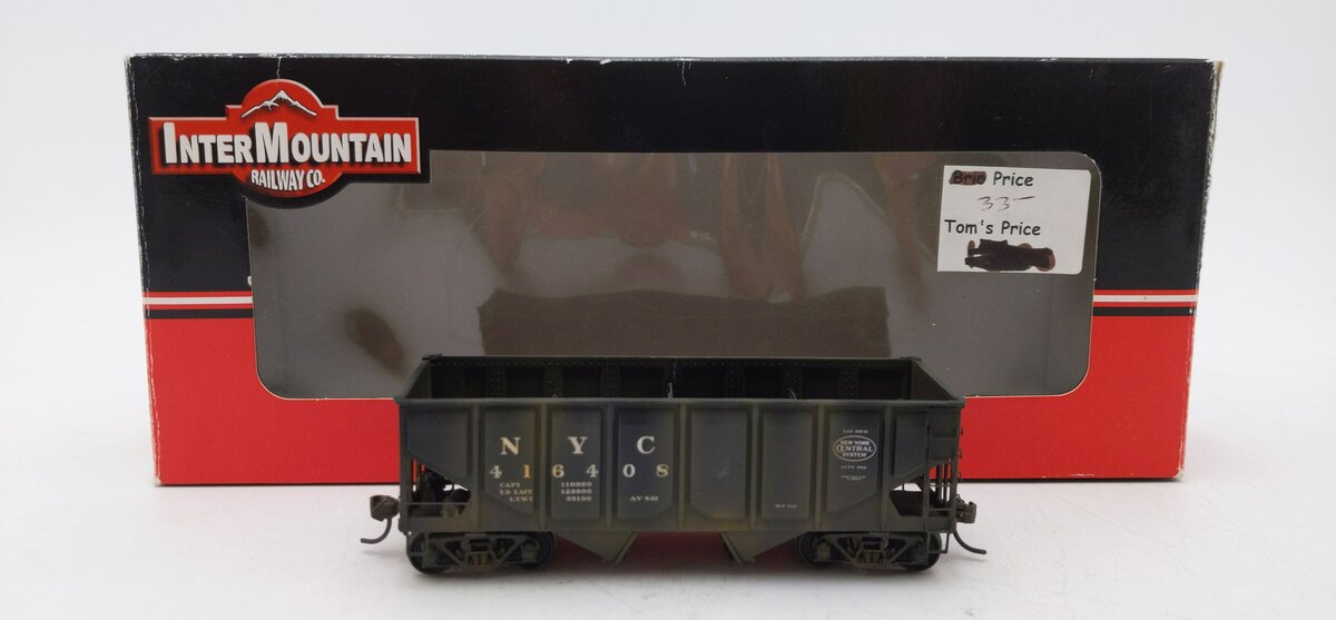 InterMountain T452901-11 HO New York Central URSA TwinBay Open Hopper  Weathered/Box