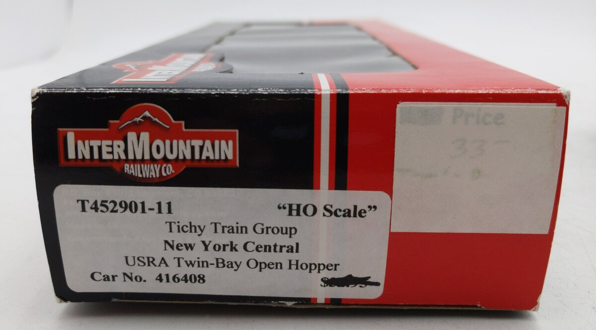 InterMountain T452901-11 HO New York Central URSA TwinBay Open Hopper  Weathered/Box