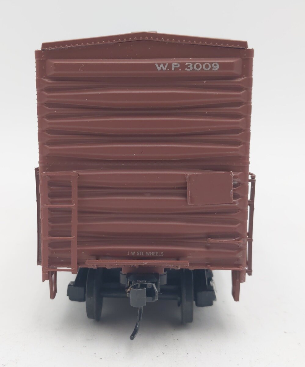 Pacific Rail B-558 S-Scale Western Pacific DBL SLDG DR Boxcar Kit #3009 Assemble EX/Box