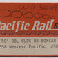 Pacific Rail B-558 S-Scale Western Pacific DBL SLDG DR Boxcar Kit #3009 Assemble EX/Box