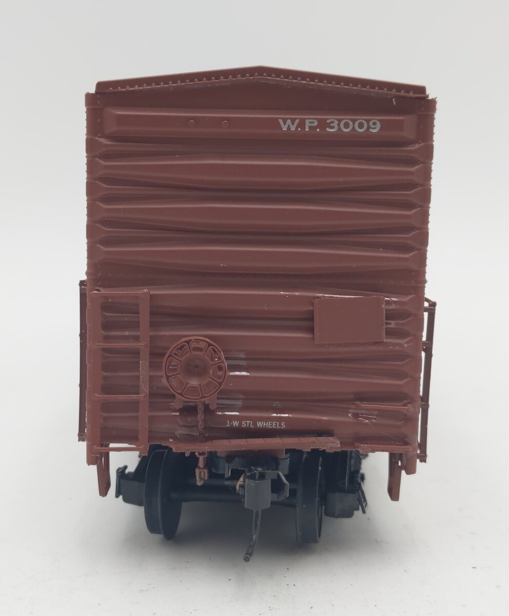 Pacific Rail B-558 S-Scale Western Pacific DBL SLDG DR Boxcar Kit #3009 Assemble EX/Box