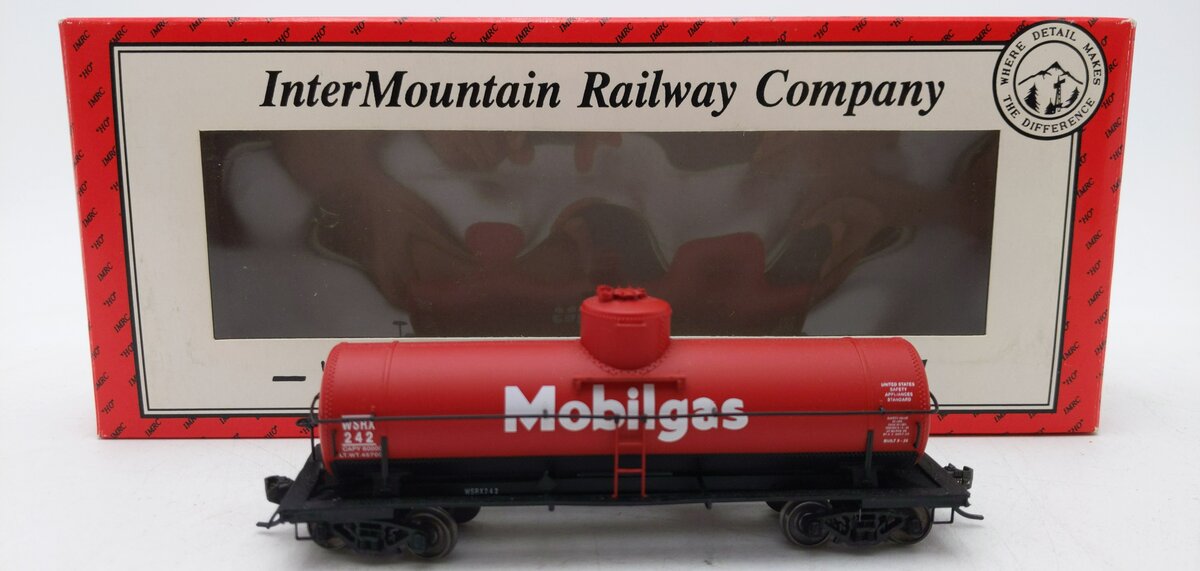 InterMountain 46216-04 HO Mobilgas 10K Tank Car #242 LN/Box
