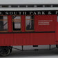 LGB 3181 G Denver, South Park & Pacific Illuminated Passenger Car #3181 VG/Box