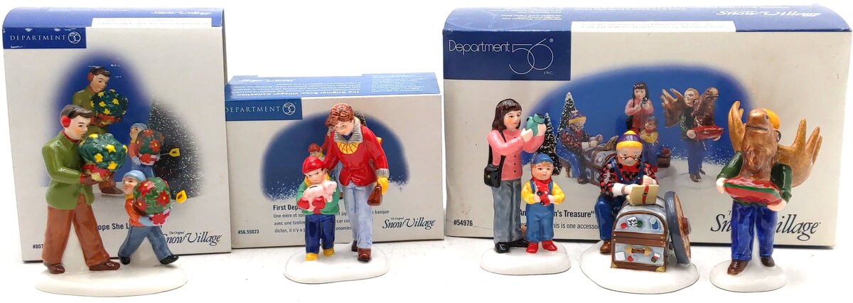 Dept 56 Snow Village Accessories: 807292, 56.55023, 54976 [3] NIB