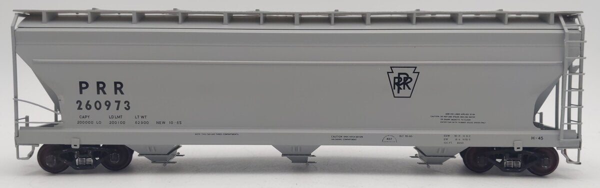 Pacific Rail 4650 S Scale PRR Center Flow Covered Hopper Kit #260973 - Assembled EX/Box