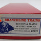 Branchline Trains 10159 HO B&M Central 50' Single Door Boxcar 73105 LN/Box