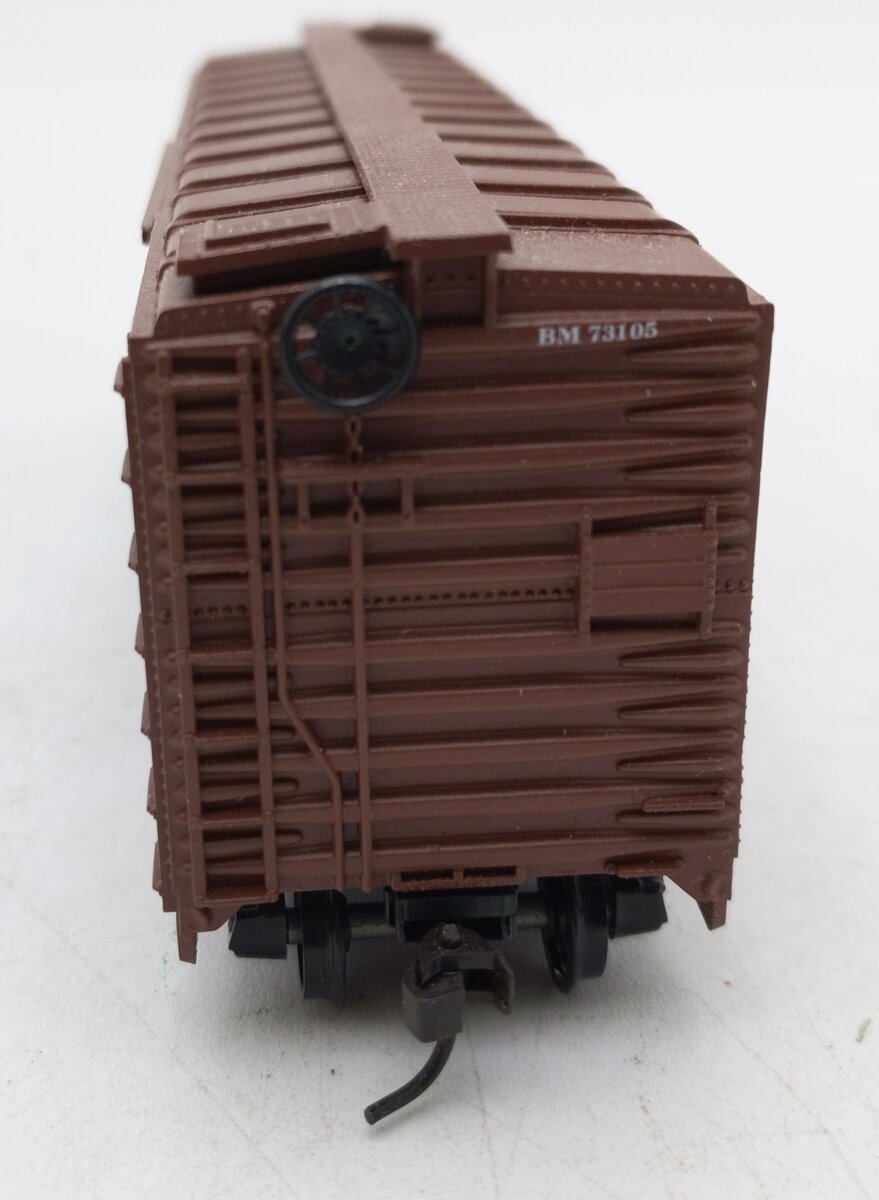 Branchline Trains 10159 HO B&M Central 50' Single Door Boxcar 73105 LN/Box