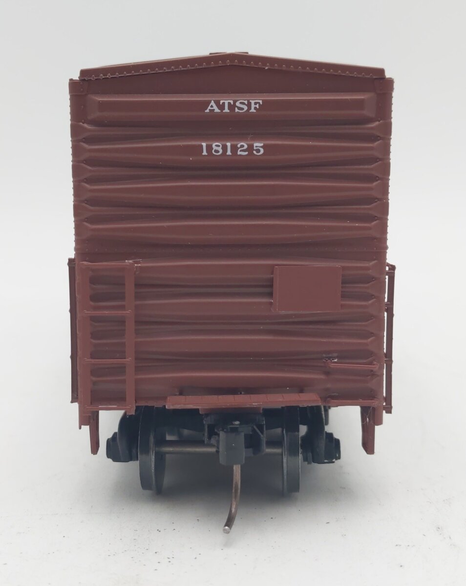 Pacific Rail B-557 S Scale A.T. Santa Fe DBL SLDG DR 50' Boxcar Kit #18125 EX/Box