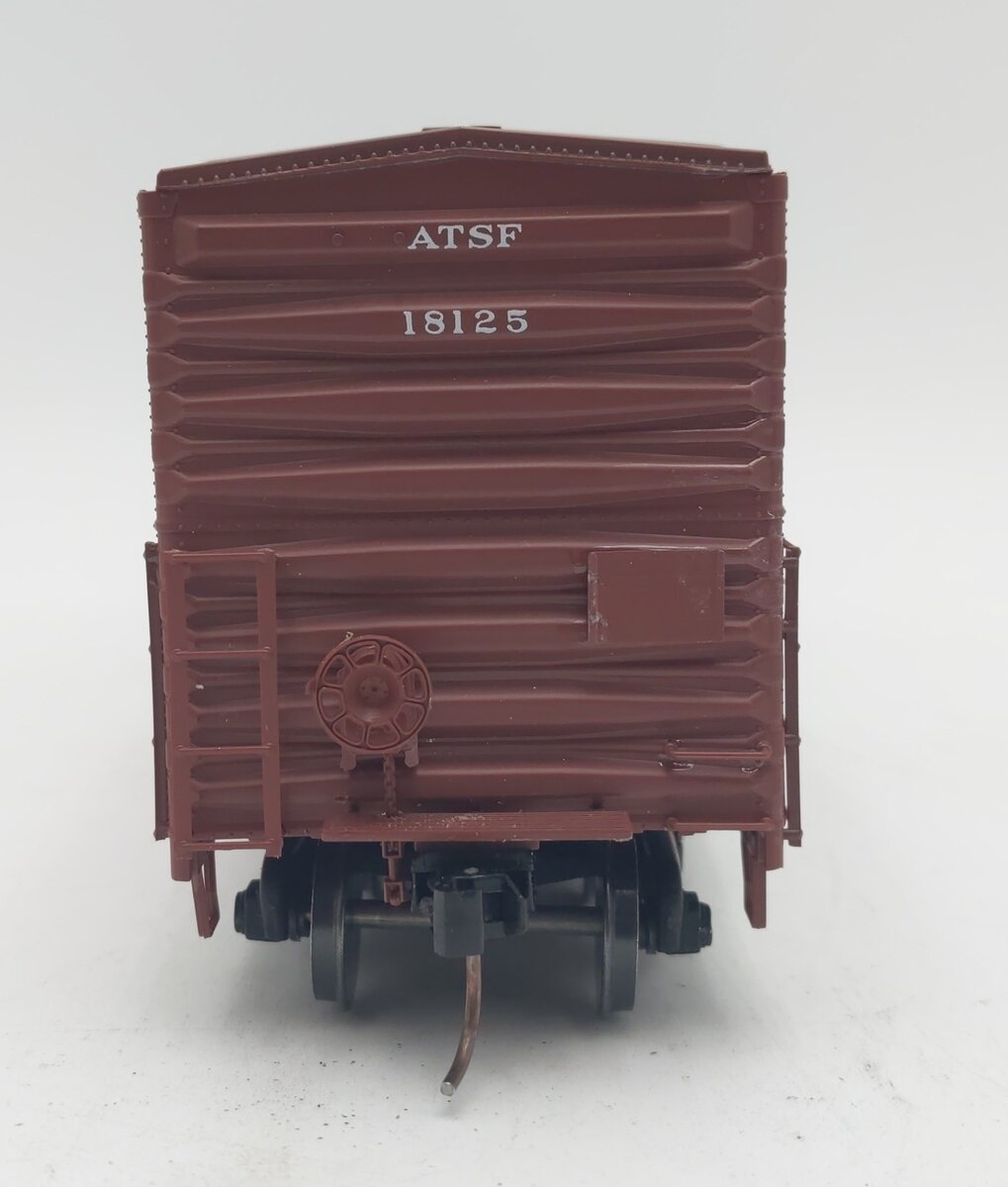 Pacific Rail B-557 S Scale A.T. Santa Fe DBL SLDG DR 50' Boxcar Kit #18125 EX/Box