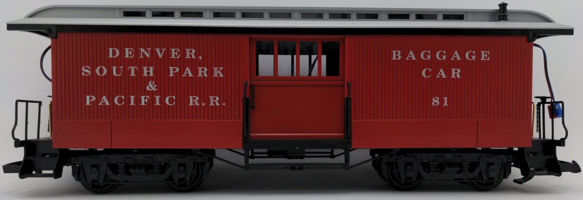 LGB 32840 Denver, South Park and Pacific Baggage Car EX/Box