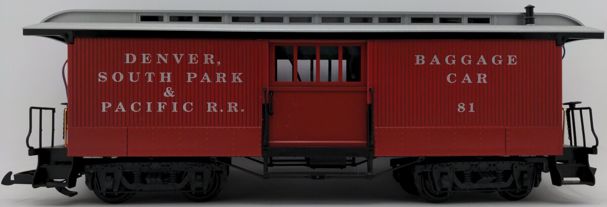 LGB 32840 Denver, South Park and Pacific Baggage Car EX/Box