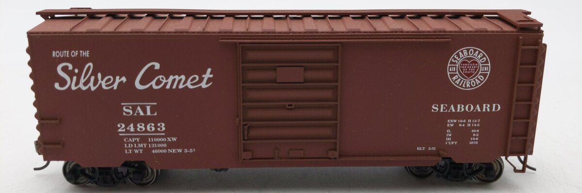 Branchline Trains 13111 HO Scale 40' PSI Silver Comet Boxcar 24863 LN/Box