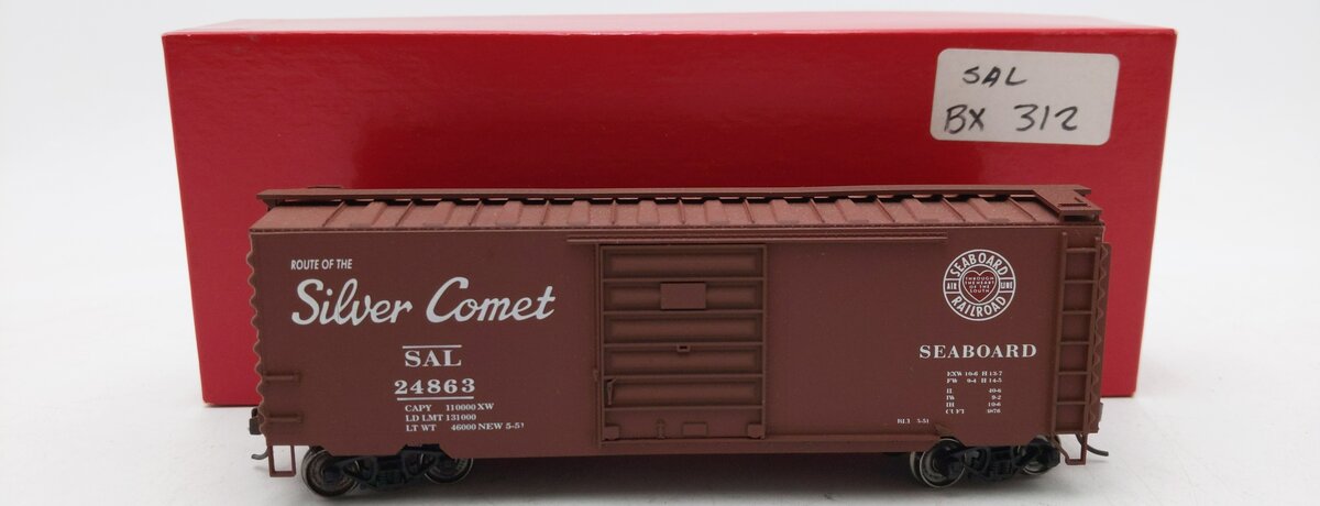 Branchline Trains 13111 HO Scale 40' PSI Silver Comet Boxcar 24863 LN/Box