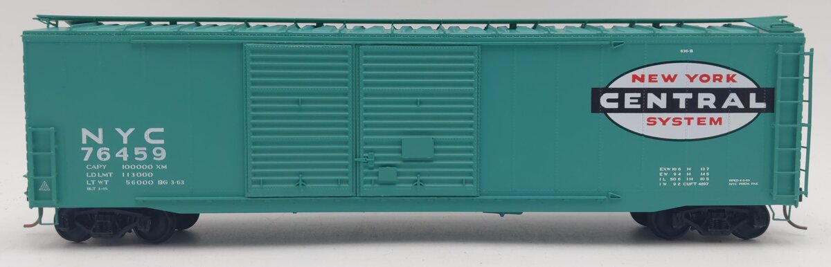 Pacific Rail B-551 S-Scale New York Central DBL SLDG DR Boxcar Kit #76459 EX/Box