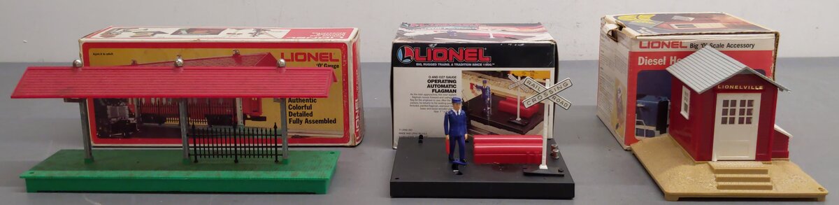 Lionel O Gauge Assorted Track Accessories [3] VG/Box