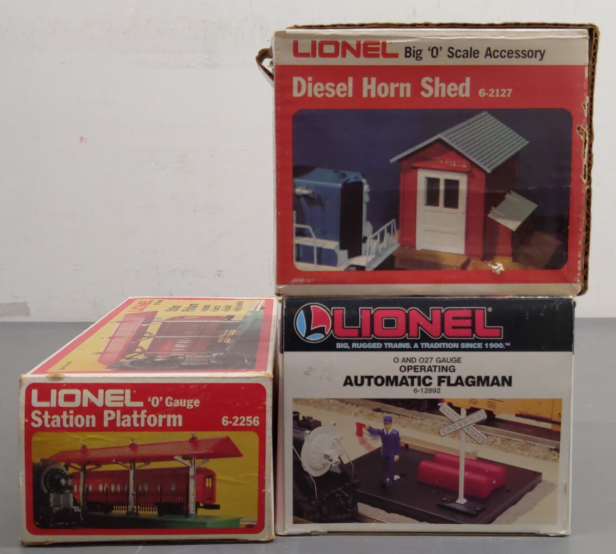 Lionel O Gauge Assorted Track Accessories [3] VG/Box